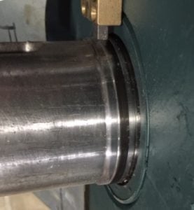  Carbon Block Brush causes Non-Conductive Coating on Motor Shaft 
