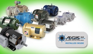 An array of motors with AEGIS factory-installed